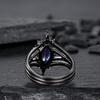 Vintage Three-Piece Set for Women Fashion Stackable Rings
