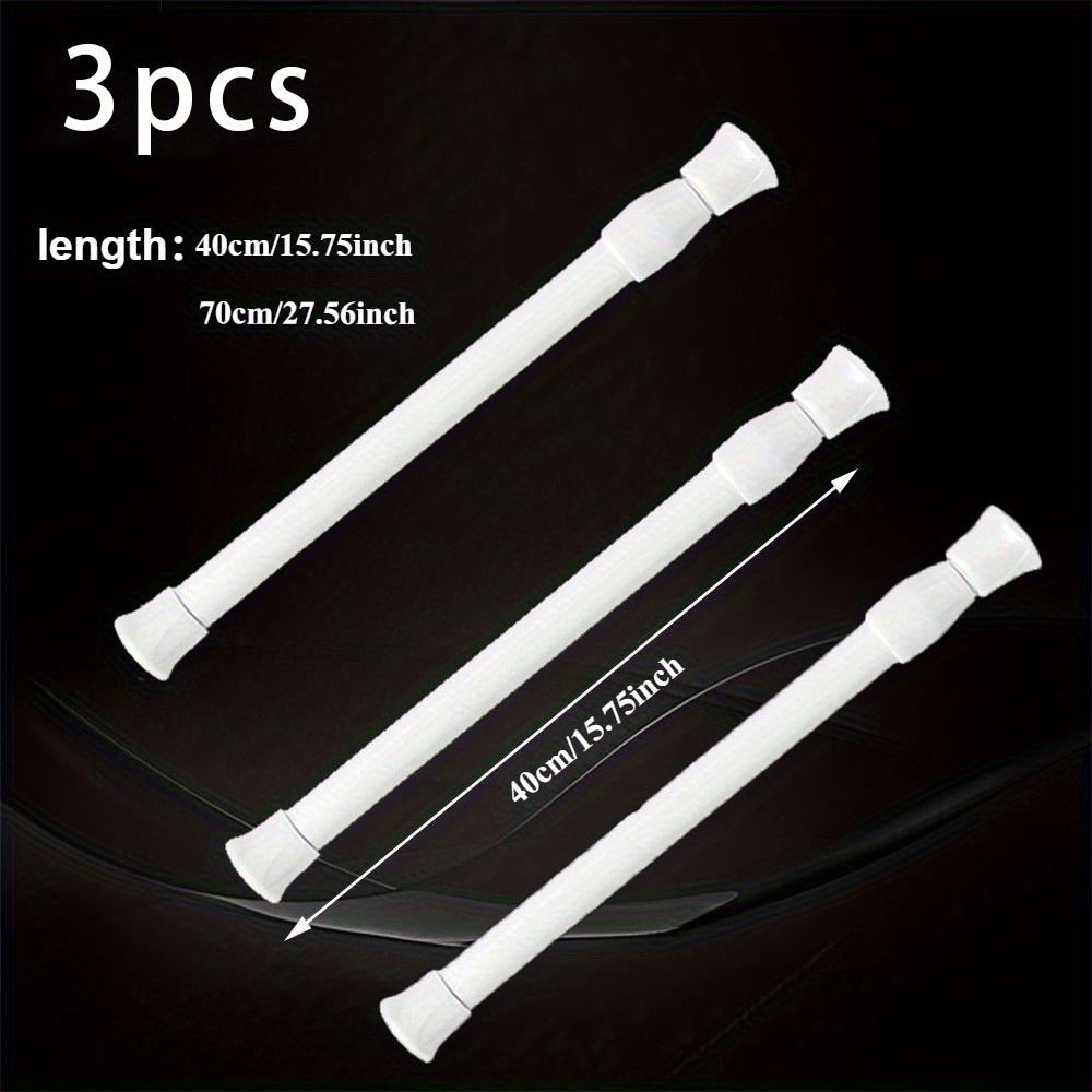 

Комплект из 3 регулируемых металлических защитных перекладин для окон и стеклянных дверей со скользящим замком - Прочная телескопическая штанга для дома