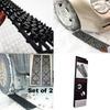 1 Pair Auto Tire Traction Mat Tire Grip Aid Car Escape Unstuck from Snow Ice Mud