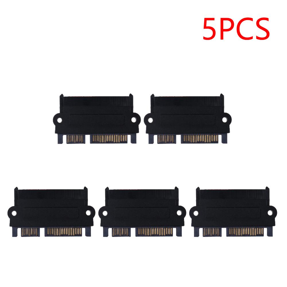 SFF 8482 SAS To SATA 180 Degree Angle Adapter Converter Straight Head SAS Hard Drive To Motherboard SATA Adapter Support SATA 3