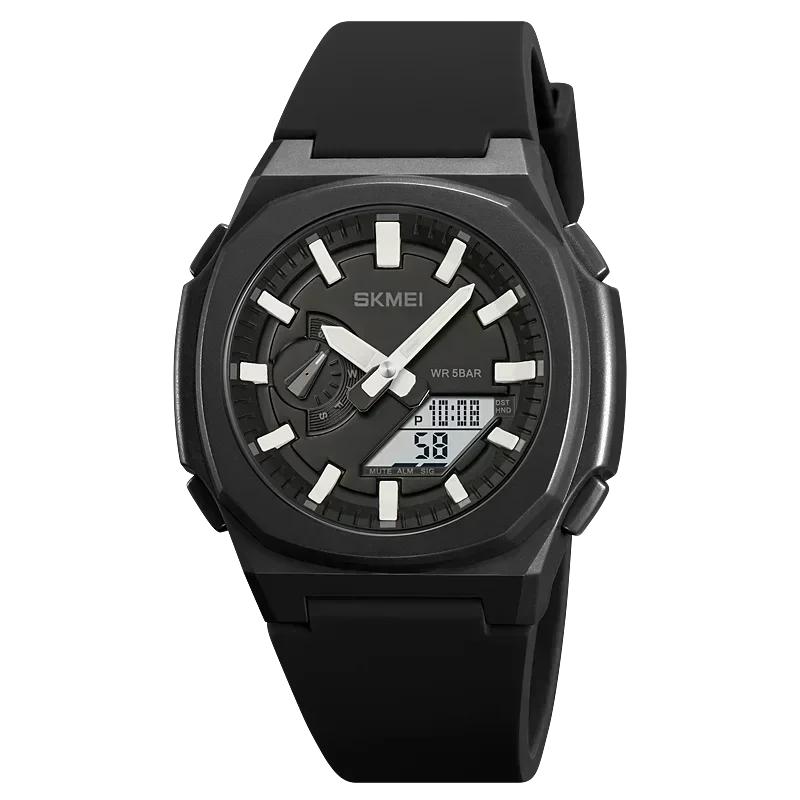 SKMEI 2091 Waterproof Men Countdown Chrono Wriswatch 5 Alarms Date Clock Reloj Hombre with Japan Digital Movement Sport Watches