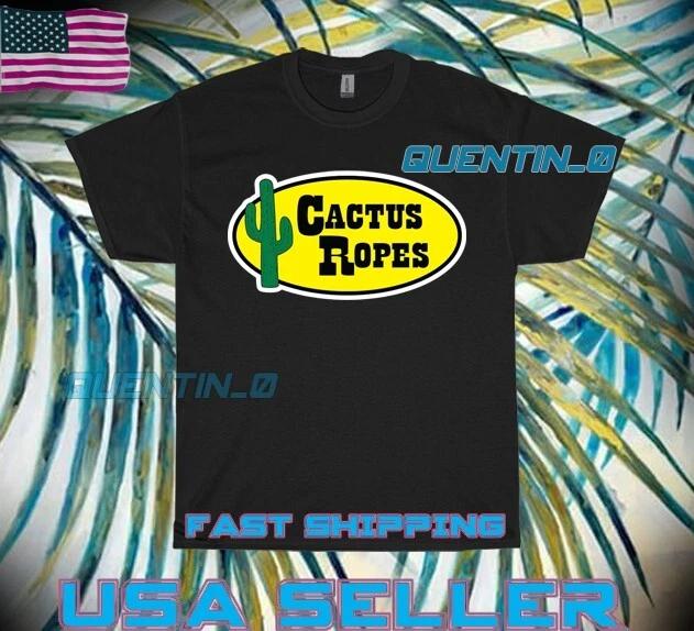 НОВАЯ Футболка PREMIUM CACTUS ROPES ЛОГОТИП Футболка СМЕШНАЯ УНИСЕКС РАЗМЕР ОТ S ДО 5XL 2XL