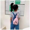 Koreanischer Stil Buchstabendruck Nylon Bauchtasche für Kinder, Niedliche Mini-Brusttasche, Modische Crossbody-Umhängetasche für Jungen und Mädchen