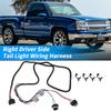 X Autohaux Right Tail Light Wiring Harness for Chevy Silverado 1500 2500 3500 No.16531402