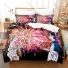 Mystery Anime Bedding Set, Duvet Cover + 2 Pillowcases, Summer Time Rendering Design Comfortable Home Supplies