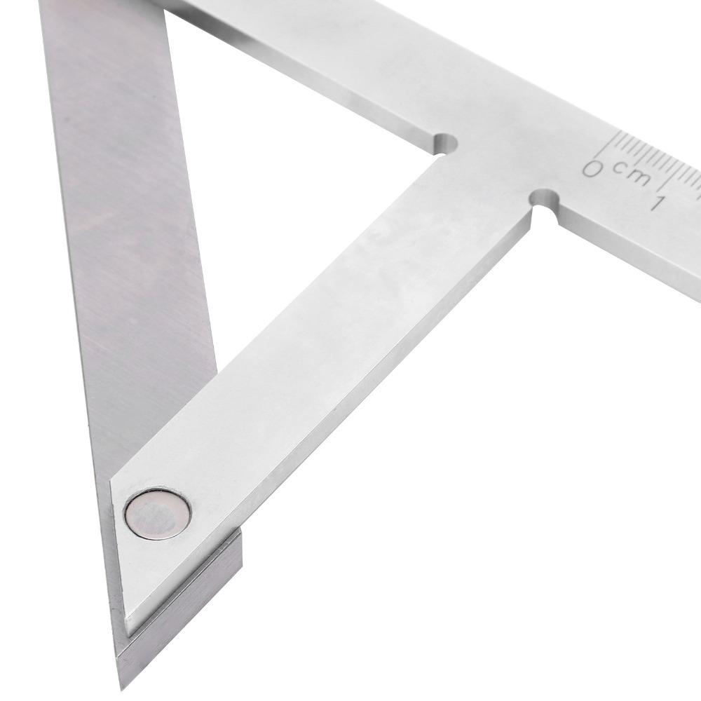 Stainless Steel Center Finder Tool High Accuracy Measuring Tool Woodworking Ruler Tool  Woodworking