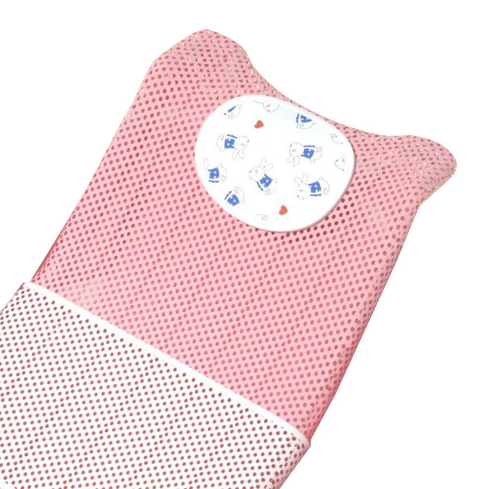 Universale Baby-Badewannen-Netzständer, verstellbar, Rosa, rutschfest