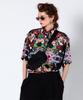 GREEDILOUS Spade Print Shirt