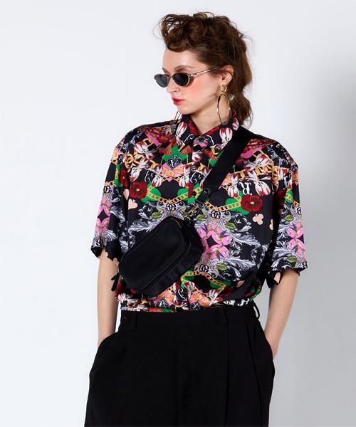 GREEDILOUS Spade Print Shirt
