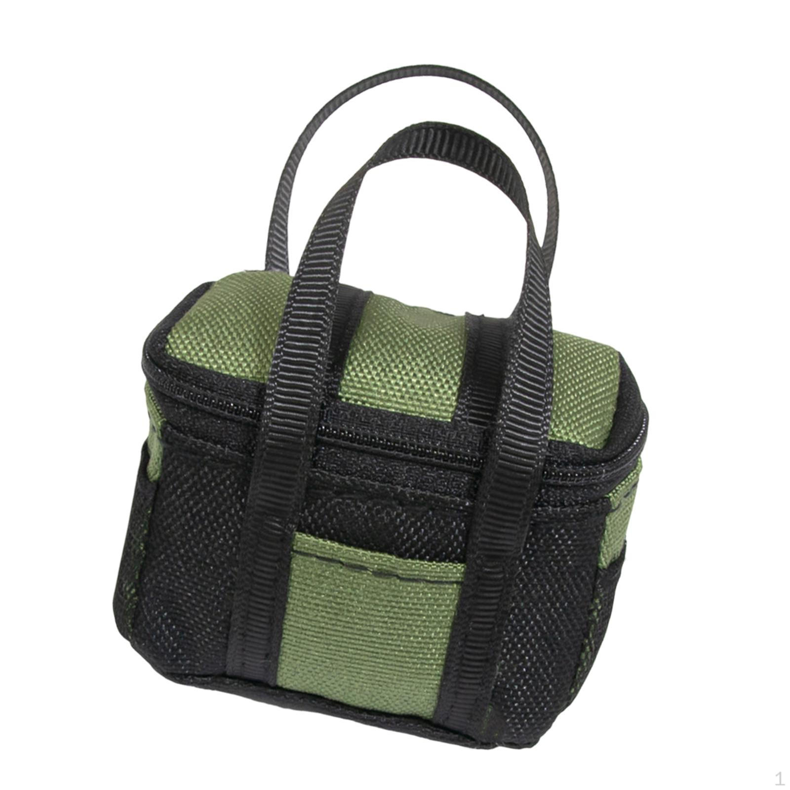 

RC Car Bag Accessoires Decoration Lightweight DIY Model Travel Pack Decorative for 1/8 1/10 Green Handbag
