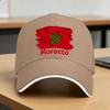 Morocco Flag Casual Baseball Cap  Kpop Rock Trucker Hat Summer SunProof Unisex Adult Yk Cool Baseball Caps