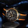 TISSOT Race Collection Quartz Movement Men's Watches Watch 44.5mm Coffee Watch Dial Stainless Steel Case T111.417.37.441.04