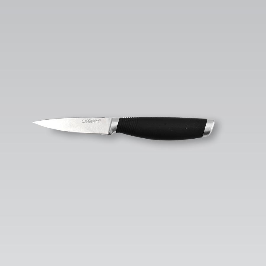 Nóż do obierania 6.8cm stalowy pojedynczy kuchenny MAESTRO MR-1449