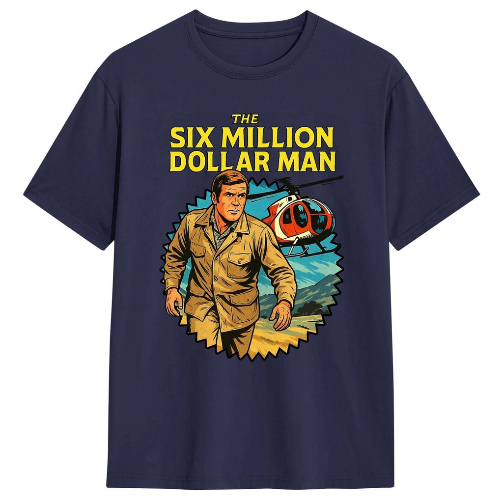 LEE MAJORS TShirts for Unisex Cool Pure Cotton Tee Shirt Round Collar Short Sleeve T Shirt Big Size Clothes