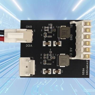 Connector Replacement Power Board ForSEGA Dreamcast PSU Gaming Accessories Power Supply Console Board Type C Port Plug-and-Play