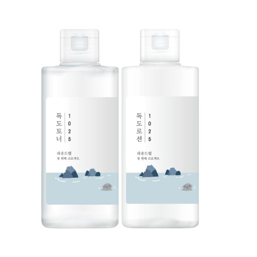 ROUND LAB 1025 Dokdo Toner & Lotion Set (200ml + 200ml)