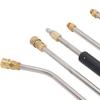 High Pressure Power Washer Extension Wand Set 4000PSI Gutter Cleaning Tool with 5 Nozzle Tips for Car