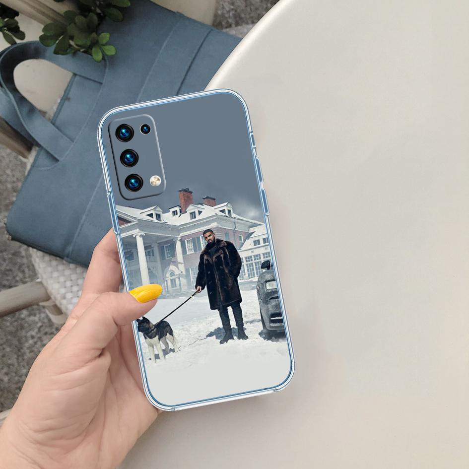 Drake Transparent Phone Case for Samsung Galaxy A04 A04S A14 A23 A34 A54 M23 M33 M52 M53