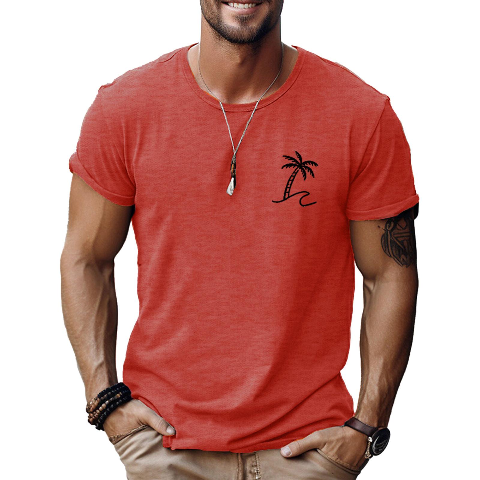 

Мужская футболка Футболки с графическим текстом Pool3D печать Уличная повседневная одежда с короткими рукавами и принтом Базовая одежда XXXXL киноварь