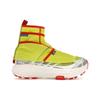 HOKA Nicole McLaughlin X Mafate Three2 White Neon Unisex Sneakers Yellow 1153931-WNN