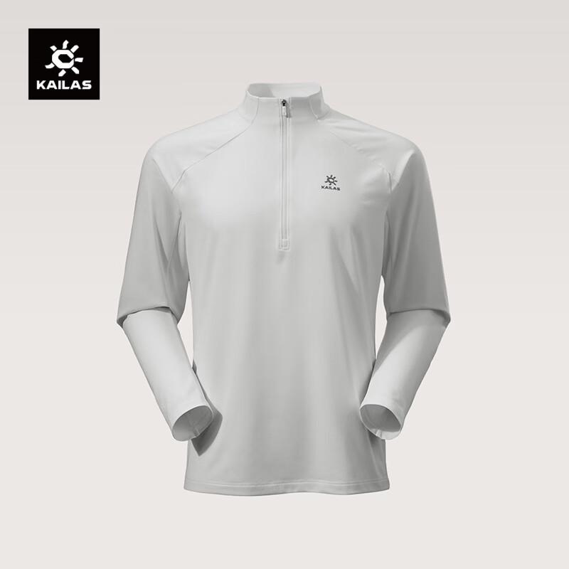 KAILAS Half-Zip Long-Sleeve Quick-Dry T-Shirt L
