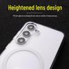 Samsung S26 Phone Case: PC+TPU Frosted Magnetic EDGE for S25 Ultra & S24 Plus, Two-in-One Design