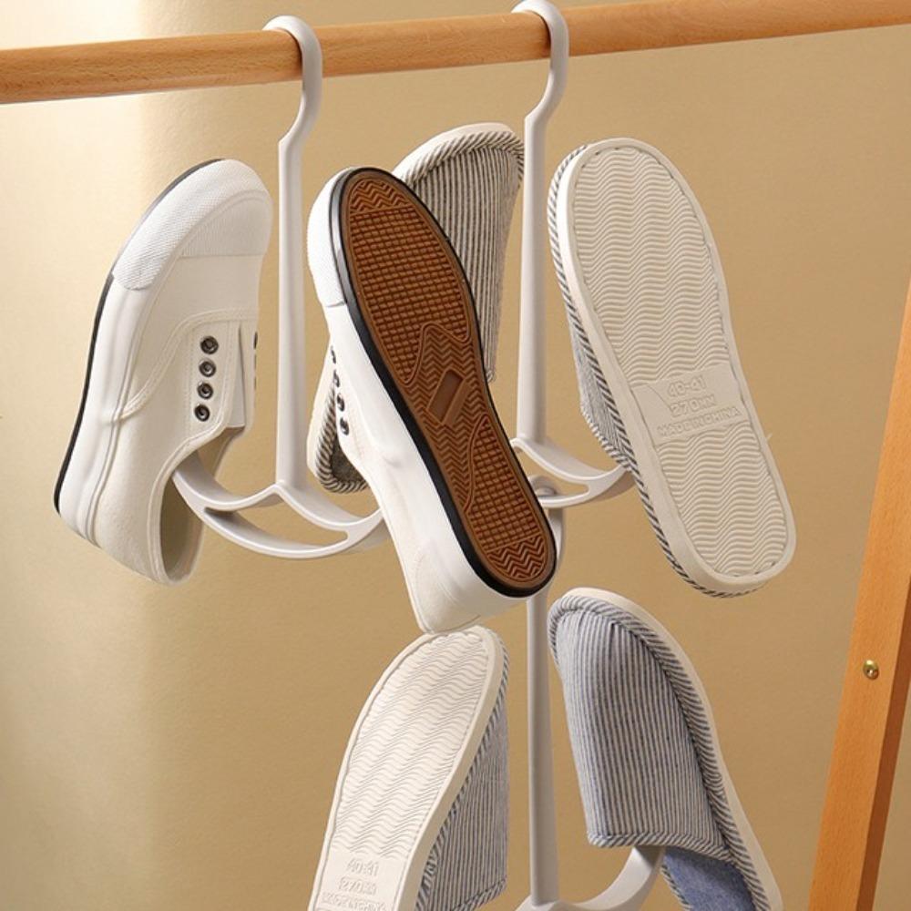 Windproof Shoe Drying Rack Stackable Shoes Rack New Shoe Organizer