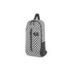 Vans Warp Checkerboard Sports Trend Canvas Backpack Unisex Backpack Black White VN0A3I6BHU01