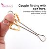 Breast Clamp Clip Comfortable Long Metal Love Heart Shape Breast Lifespan