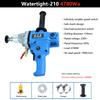 Handheld Electric Diamond Core Drill High Power Motor Concrete Core Drill Water-Cooled Drill Engineering Wall Drilling Machine