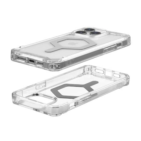 Etui Uag Plyo Magsafe Do Iphone 15 Pro Max - Przezroczysto-Srebrne