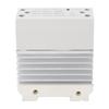DC To AC 60A Solid State Relay Integrated 35mm DIN Rail Single Phase SSR Module with Heat Sink Input 3‑32VDC Output