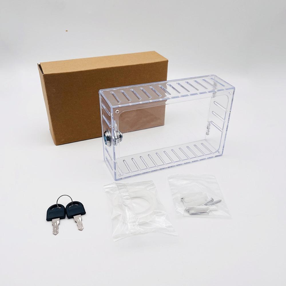 Thermostat On Wall Thermostat Lock Box Universal Ac Lock Box Cover Thermostat Guard Lockable