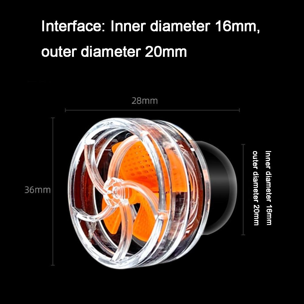 Transparent Auto-Rotating Fan Kit Plastic Aquarium Wave Maker Nozzle Aquarium Application
