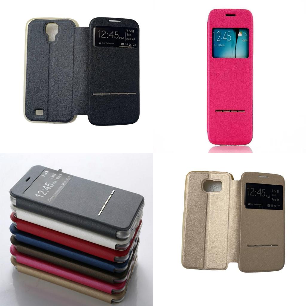 For Iphone 6s Flip Leather Case With Magnetic Closure For Durable Drop Guard