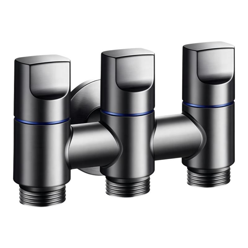 HOMK 1-in-3-out Washing Machine Faucet Diverter