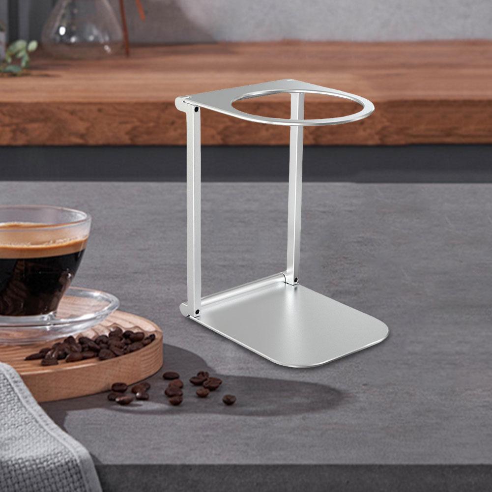 Portable Foldable Coffee Drip Holder, Aluminum Drip Holder, Italian Espresso Machine Bracket, Lightweight Coffee Drip Holder