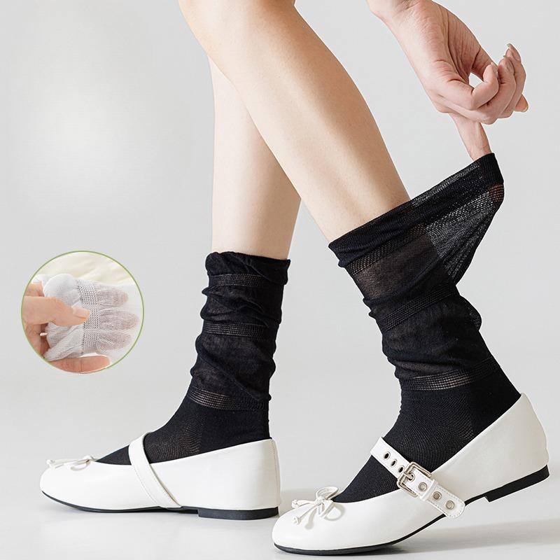 Postpartum Socks for Pregnant Women with Swollen Feet, Breathable, Thin, Loose, Long Stockings