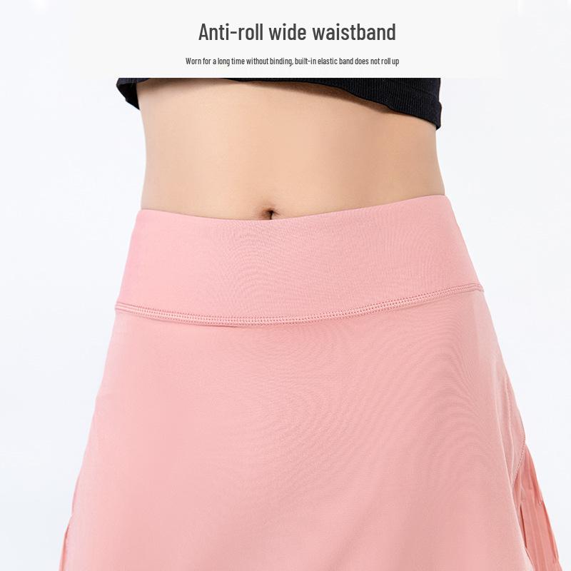 2024 Women's Quick-Dry Sports Shorts - Anti-Exposure, Breathable Tennis Skirt and Running Training Pants