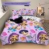 3Pcs Chibi Characters Toys Bedding Sets For All Sizes New 3D Printed Bed Cover Comforter Duvet Cover Pillowcase Bedroom Decoration