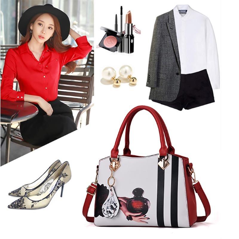 New Fashion Handbag Fashion Casual Women Bag Big Bag Casual Shoulder Bag