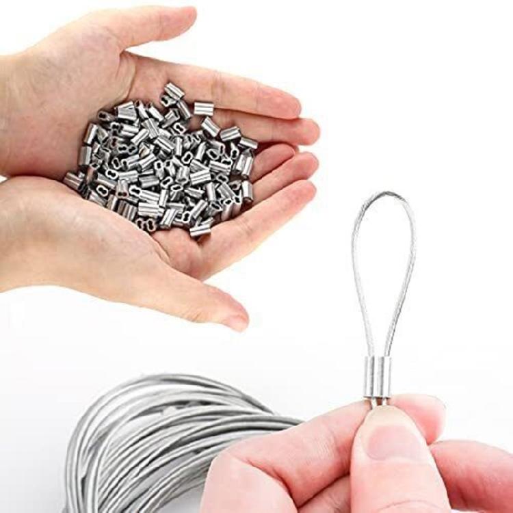 Reliable Aluminium Crimp Connector 200pcs/set Perfect for Construction Projects