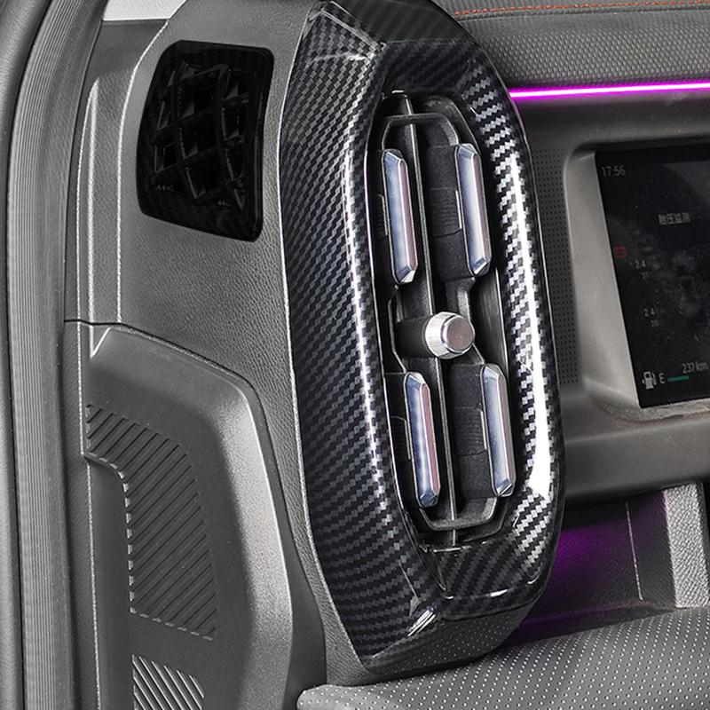 For Jetour Traveller T2 2024 2025 Car Accessories ABS Plastic Car Side Air Condition Vent Outlet Cover Trim 2pcs