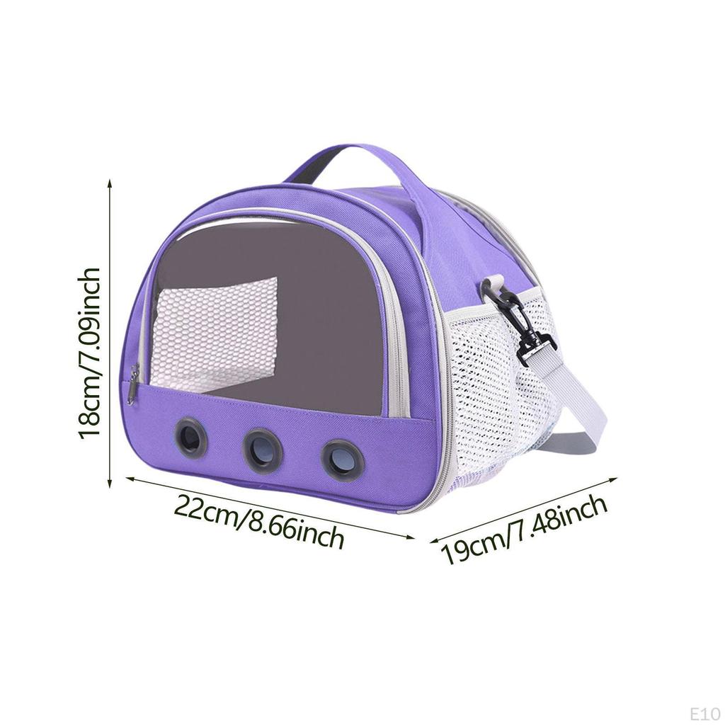 Guinea Pig Carrier Bag Hamster Lightweight Reptile Bearded Dragon Lizard Small