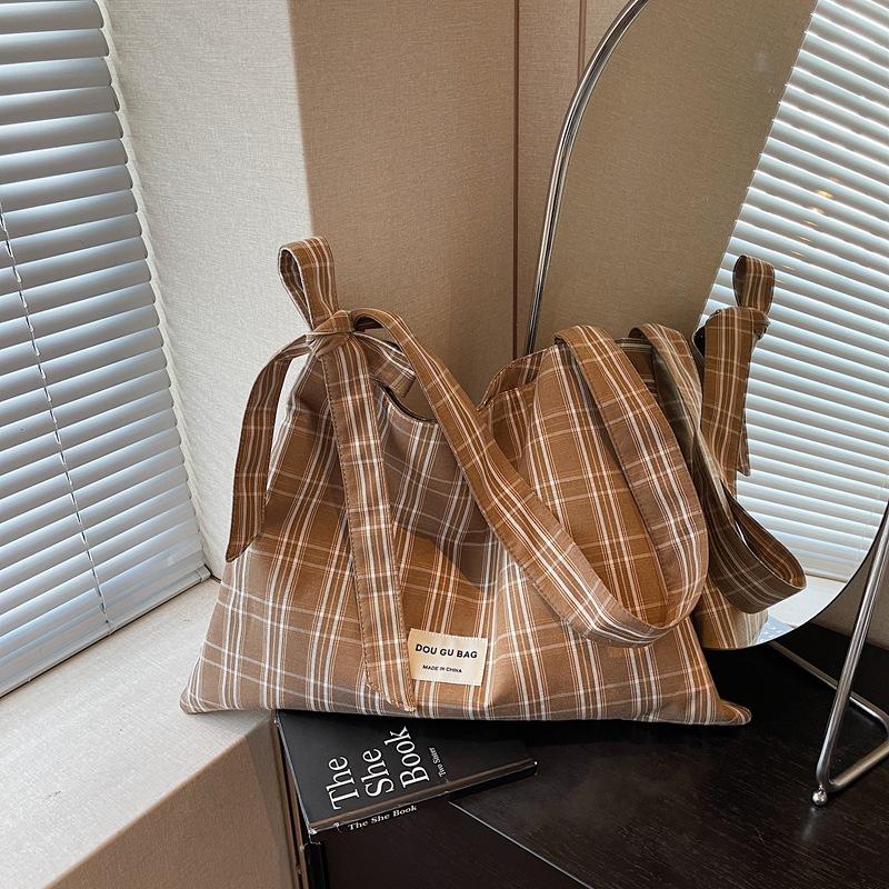 Lazy Wind Tote Bag - Classic Casual Fashion Large Capacity Shoulder Sling Bag Canvas Bag