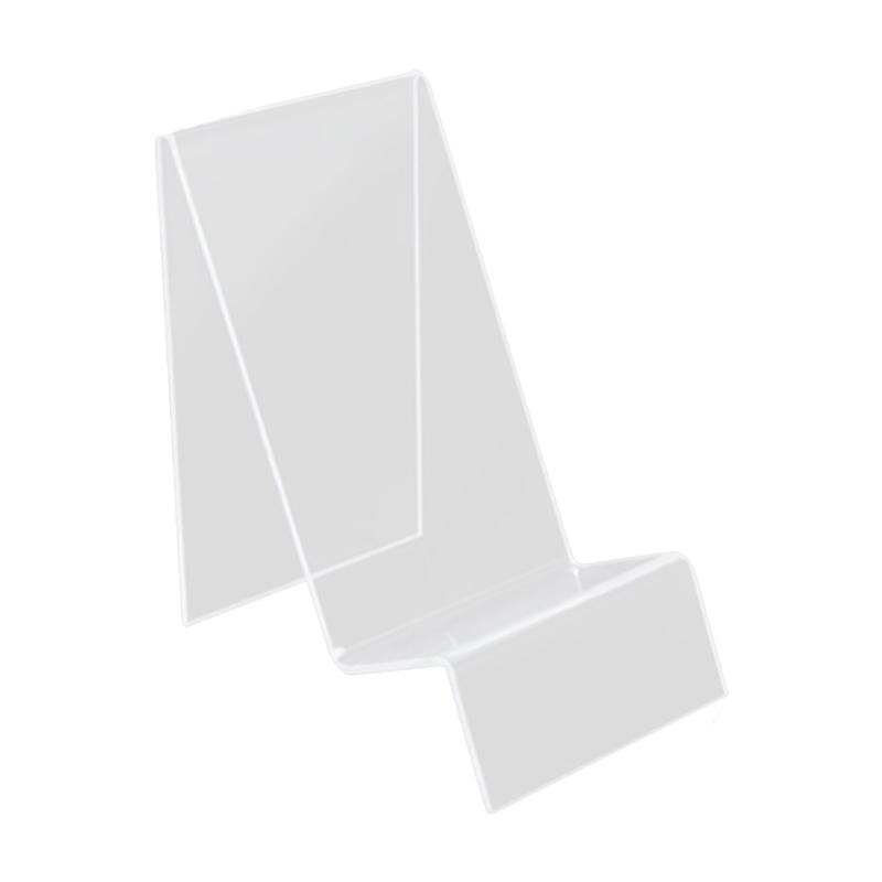 Clear Book Holders Magazine Stand Acrylic Books Stand Cookbooks Stand Recipe Holders for Magazine Brochures Menu Card