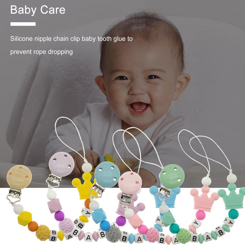 Buy [This Week S Deals ]Pacifier Clip Customizable Pacifier Holder With