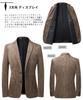 FHLHY Long Sleeve Tailored Available In Large Sizes Men's Slim-Fit Jacket, Casual, Business, Stylish,