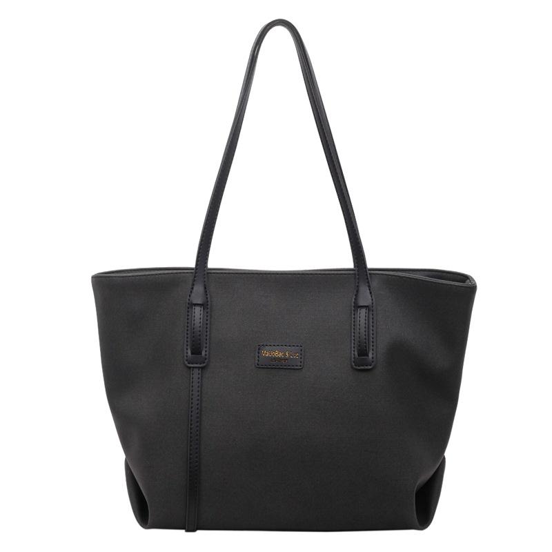 Casual large-capacity bag women's autumn new versatile commuter class shoulder bag simple tote bag