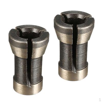 2Pcs 1/4'' Collet Chuck Trimming Engraving Machine Electric